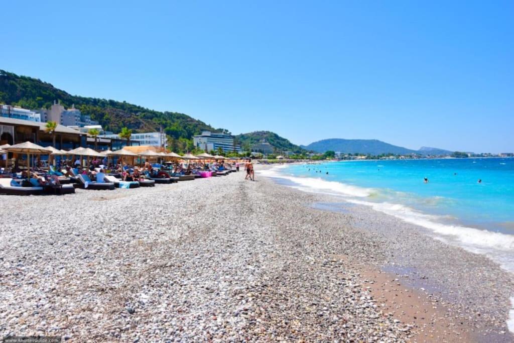 Sunwaves Beach Studio I Ialysos  Exterior foto